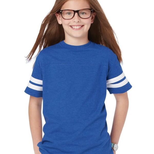 LCIS Youth Football Fine Jersey Tee Thumbnail