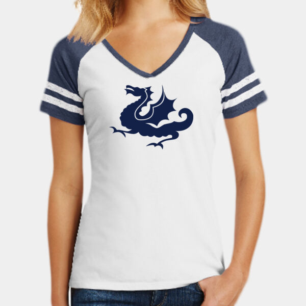 Women's Football Tee (White) Thumbnail
